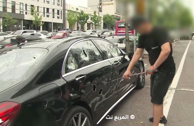 Golfütővel verte szét S 63 AMG Mercijét a tulaj