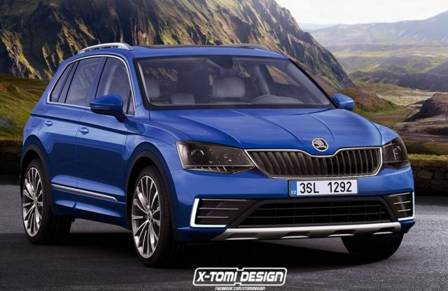 Így nézhet majd ki az új Skoda Yeti