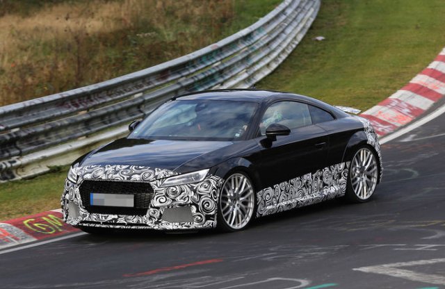 Vajon meglesz 400 lóerő? - fotón az Audi TT RS