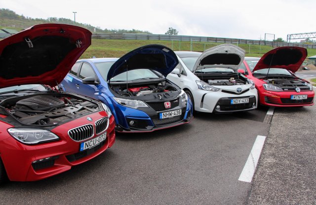 Fogyasztásteszt 979 lóerővel, négy nagyon eltérő autóval