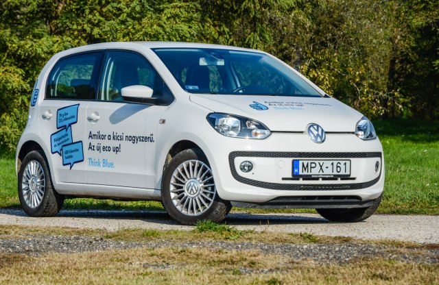 Gázra fel! Volkswagen up! CNG teszt