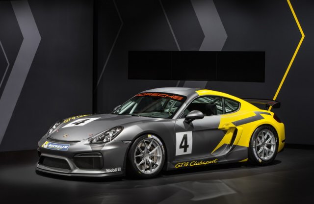 Versenyváltozatban a Porsche Cayman GT4 Clubsport