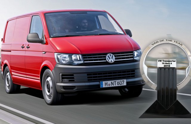 Év Haszonjárműve díjat nyert az új Volkswagen Transporter