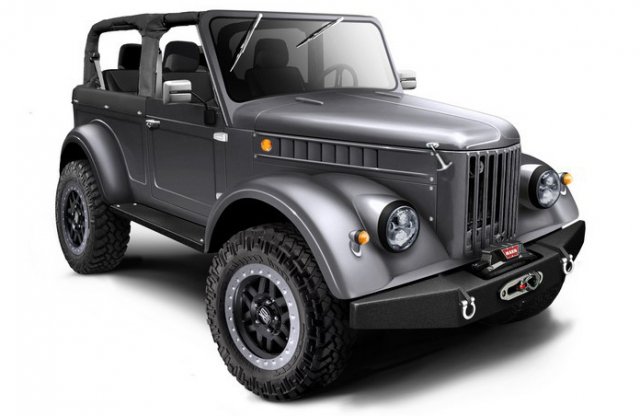 V8-as GAZ 69? Az oroszok megvalósítják!