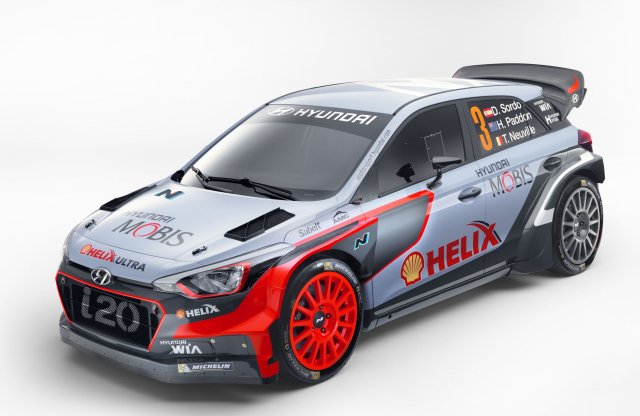 Teljes pompájában a Hyundai i20 WRC