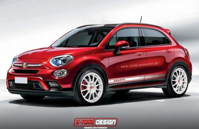 Újabb sportos olasz gombóc - jön az Abarth 500X