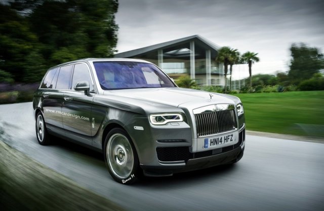 Luxus SUV érkezőben: Rolls-Royce Cullinan