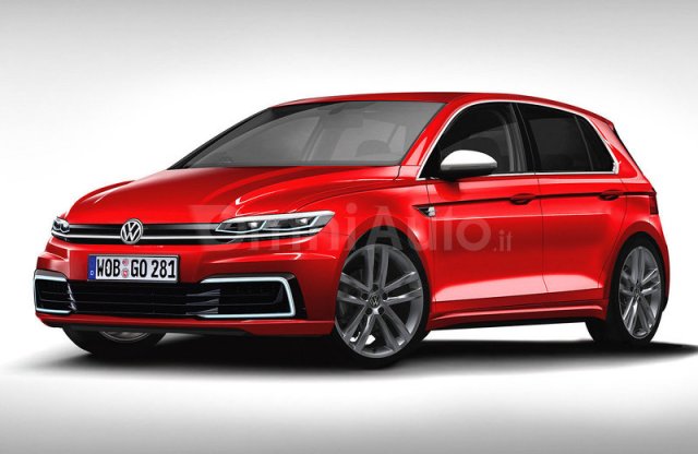 Lehet, hogy ilyen lesz a VIII-as Golf?