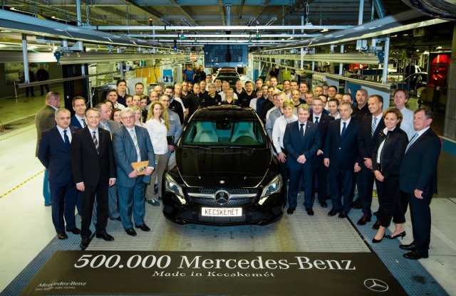 Túl a félmillión a kecskeméti Mercedes