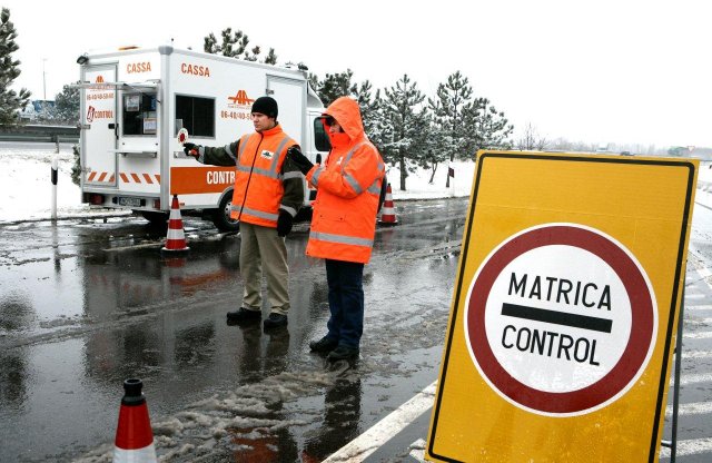 Félmillió autós kapott tavaly autópályabírságot