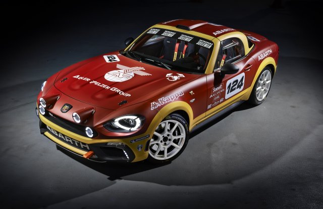 Az Abarth nem viccel, valódi raliautót faragtak a 124 Spiderből