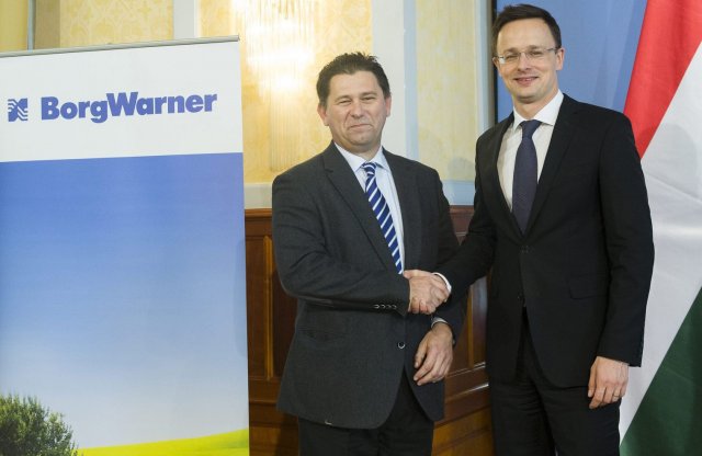 BorgWarner: 600 új munkahely Oroszlányban