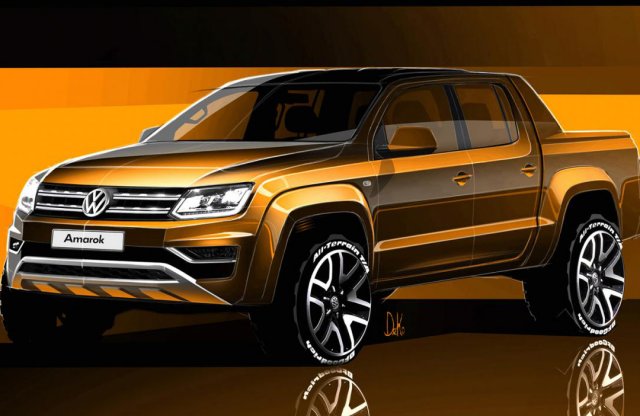 Gyári grafikán az új Volkswagen Amarok