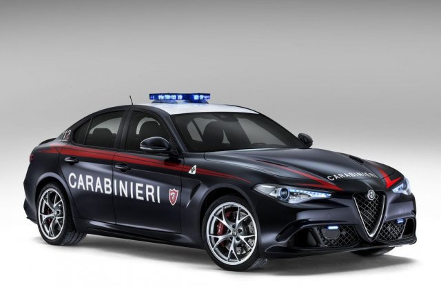 Nagyteljesítményű Alfákat kapott az olasz csendőrség