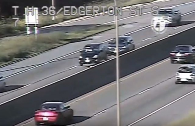 Random lengéscsillapító-teszt az autópályán