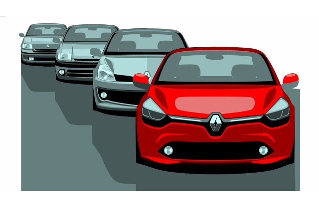 Kisautó és V6, ez is a Clio volt