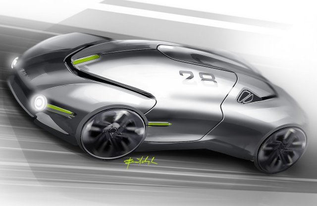 Ablak nélküli sportautó-koncepció Ukrajnából