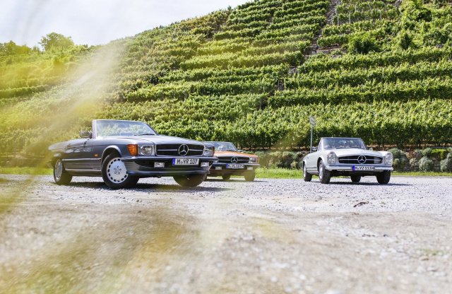 Nyári kiruccanás, Mercedesszel. Igen, most