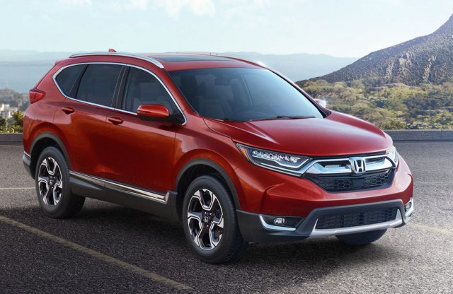 Csinos külsővel és turbómotorokkal jön az új Honda CR-V