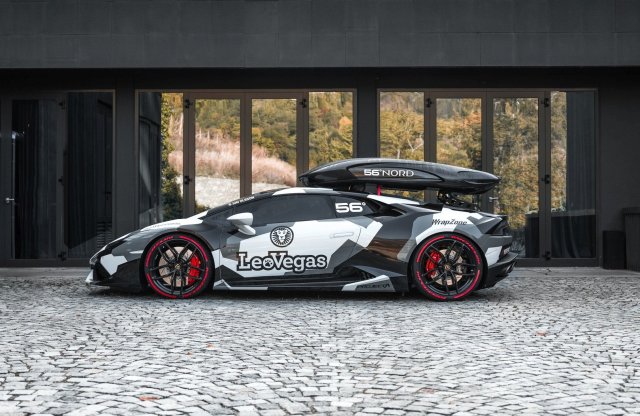 Lamborghini illik a sípályához