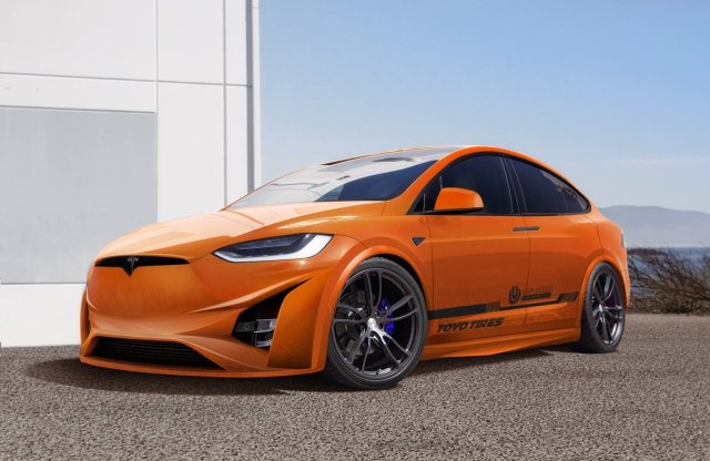 A Tesla Model X is tuningolók keze közé került