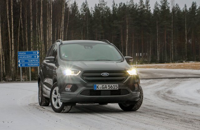 Vezettük az új Ford Kugát – hóban is