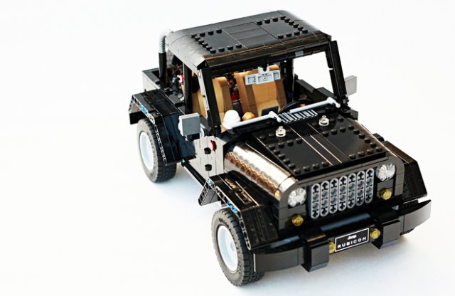 Nagyon ütős a LEGO Jeep Wrangler
