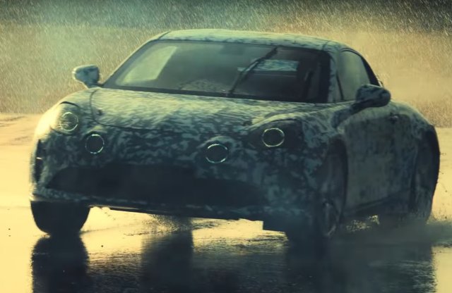 Kilinccsel előre mutogatják az új Alpine-t