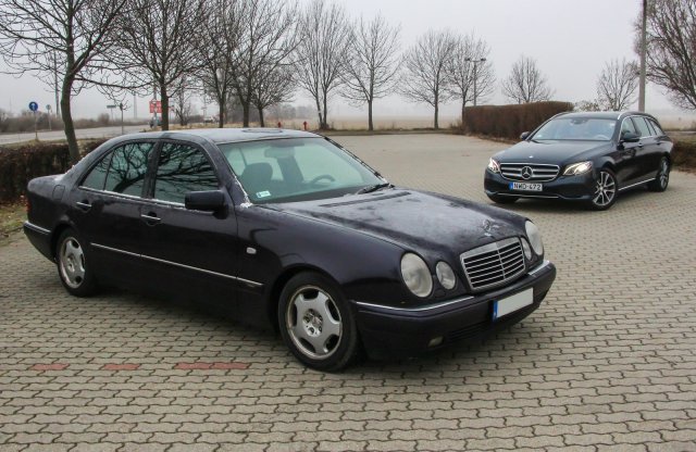 Öthengeres pápaszemes – Mercedes E 290 TD