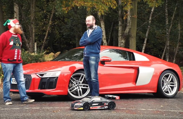 Audi R8 az Audi R8 ellen, így igazságos