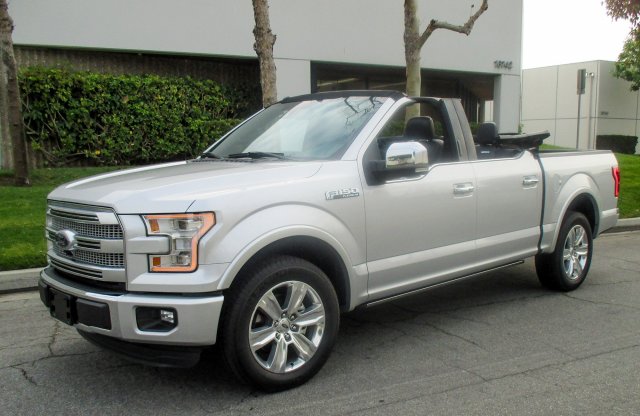 Megkívánható a kabrió Ford pickup