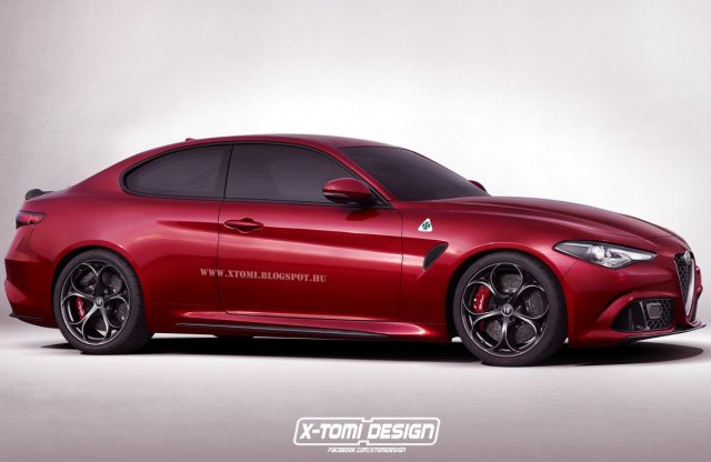 Sprint néven jöhet a kupé Giulia