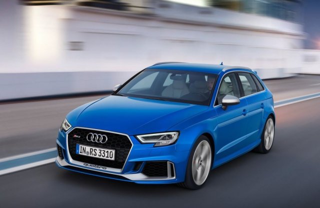 400 lóerős lett a ferdehátú RS3 is