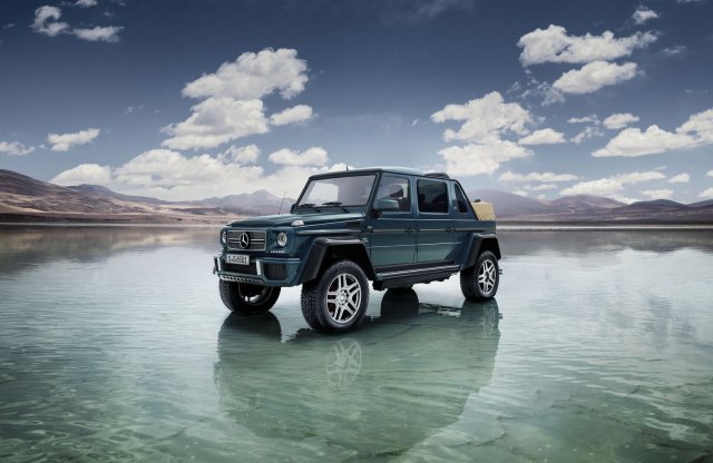 Nyújtott Mercedes G-osztály S-osztályos ülésekkel