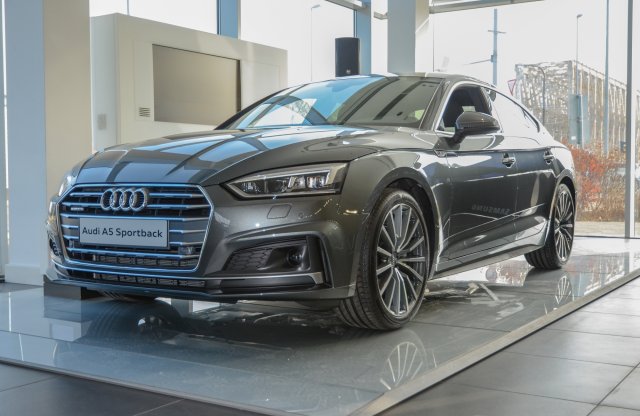 Olimpikonnal debütált itthon az új Audi A5 Sportback