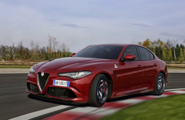 612 lóerőre húzták az Alfa Giulia Quadrifogliót