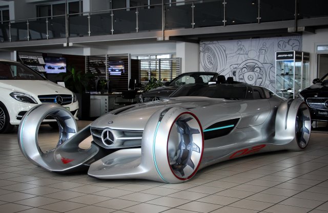 Budapesten landolt egy Mercedes tanulmányautó