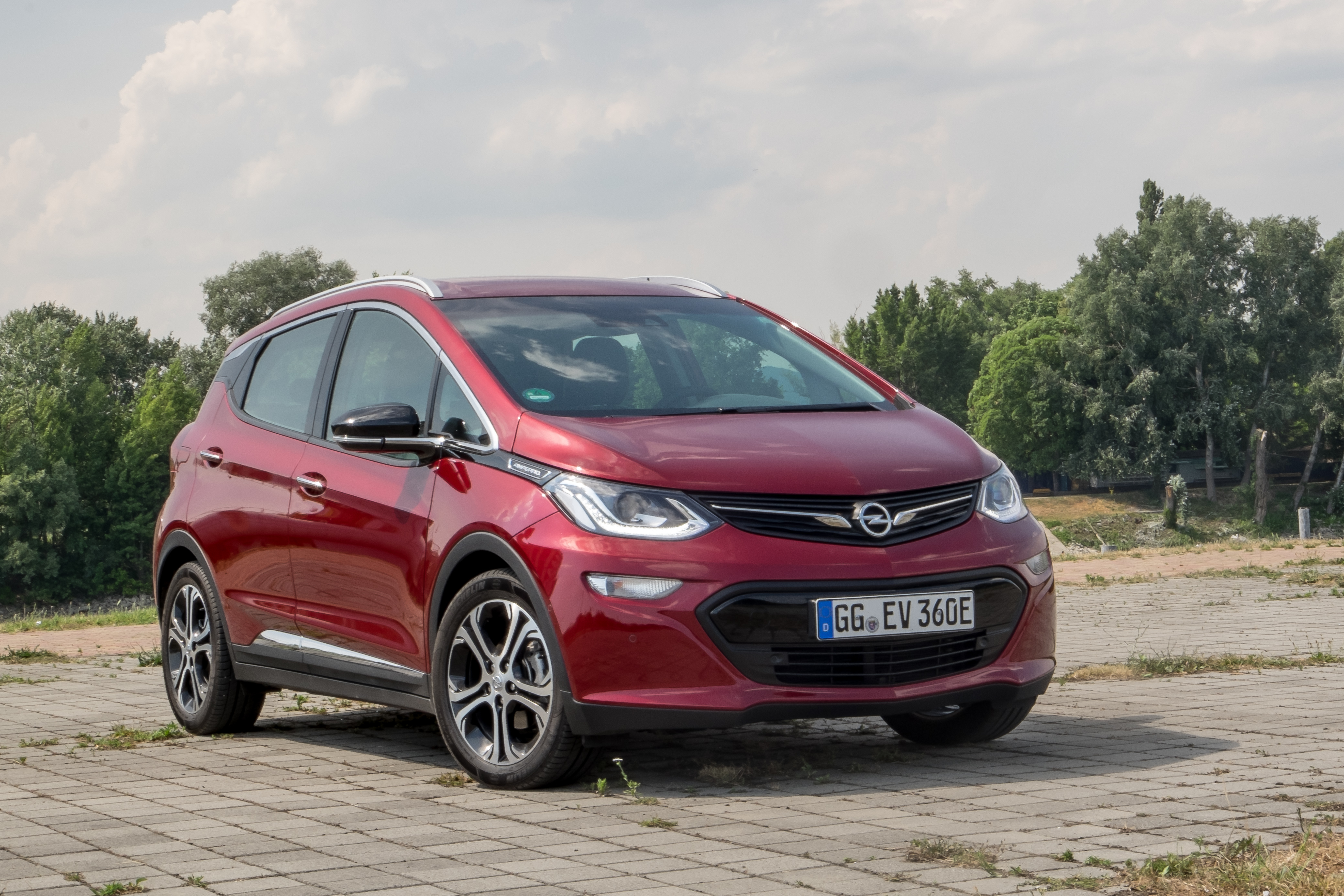 Opel ampera e teszt