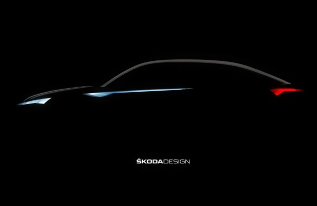 Vonalaival hergel a kupé Kodiaq