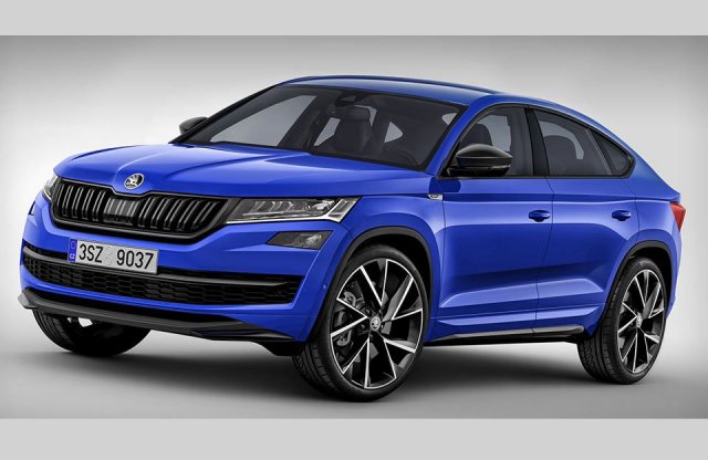 Látványterven a kupés Skoda Kodiaq
