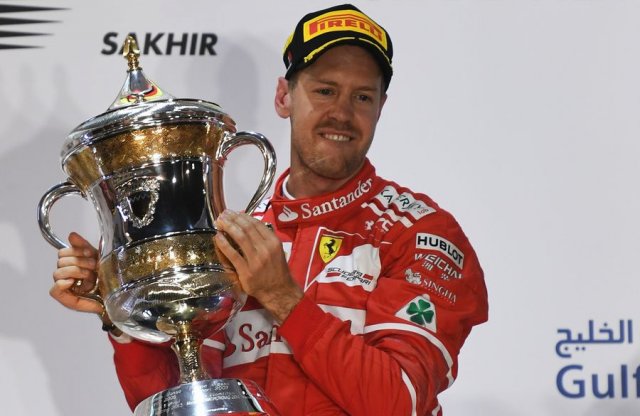 Vettel a harmadik helyről nyert Bahreinben