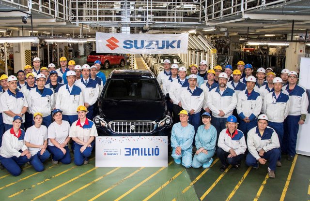 Elkészült a 3 milliomodik hazai Suzuki