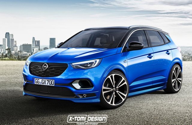 Látványterven az Opel Grandland X OPC