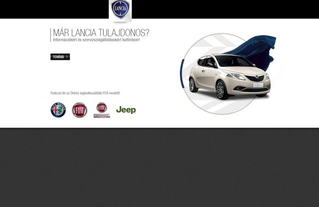 Megszüntette külföldi weboldalait a Lancia