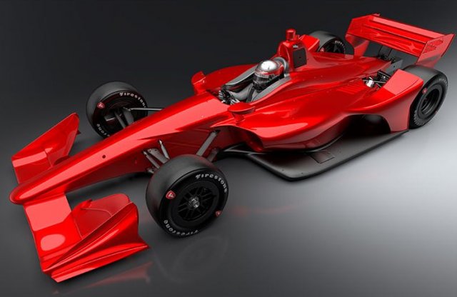 Grafikán a 2018-as IndyCar aerokitek