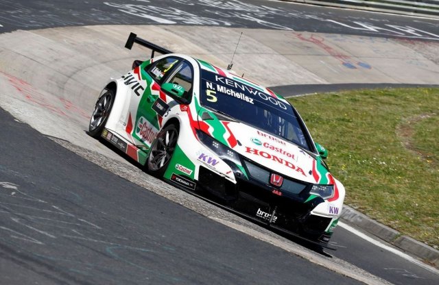 Michelisz első a Nordschleife időmérőjén