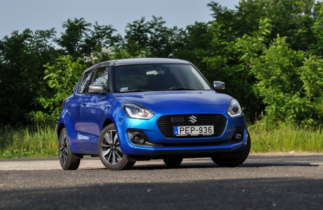 Teszten a turbós és hibrid Swift