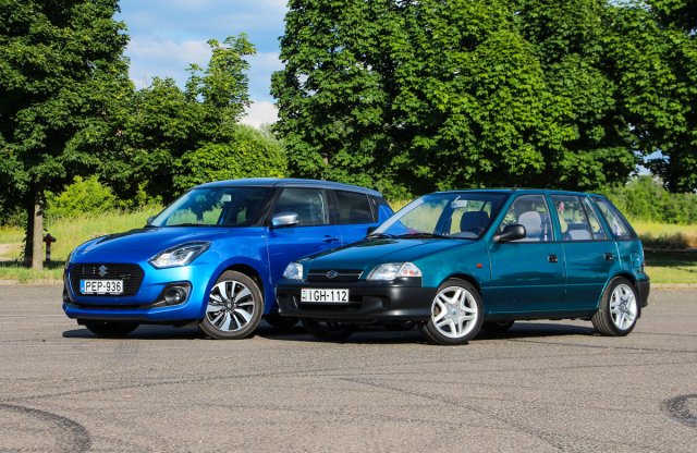 Mennyit fejlődött a Suzuki Swift az elmúlt 15 évben?