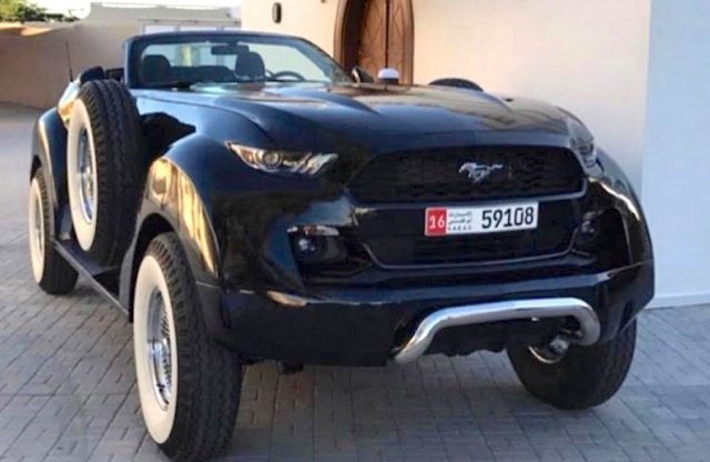 Így készül a világ legnagyobb Mustangja