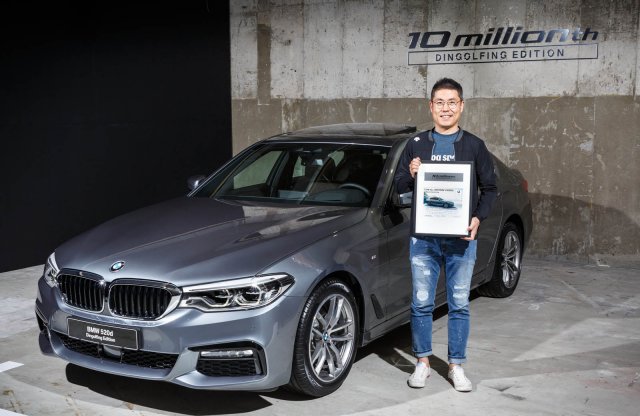 75 millióért kelt el a tízmilliomodik 5-ös BMW